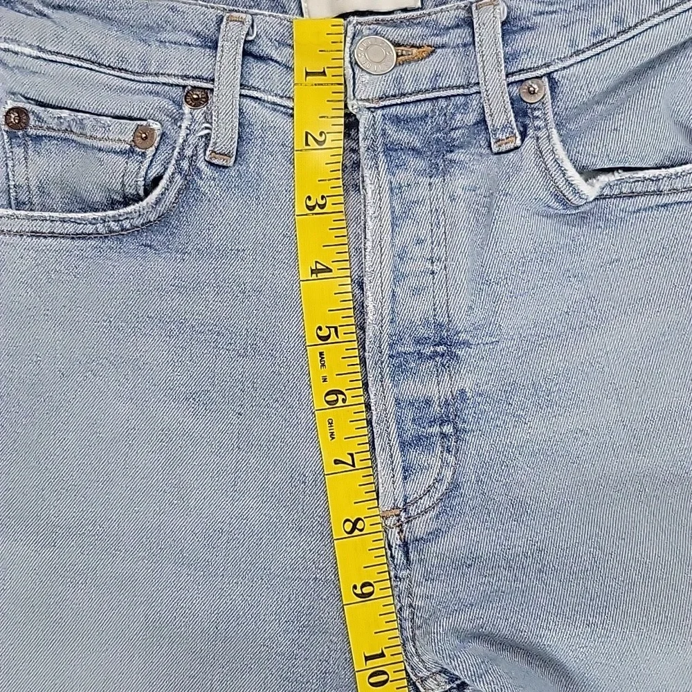 Agolde Nico Button-fly Jeans Size 24 - Picture 9 of 12